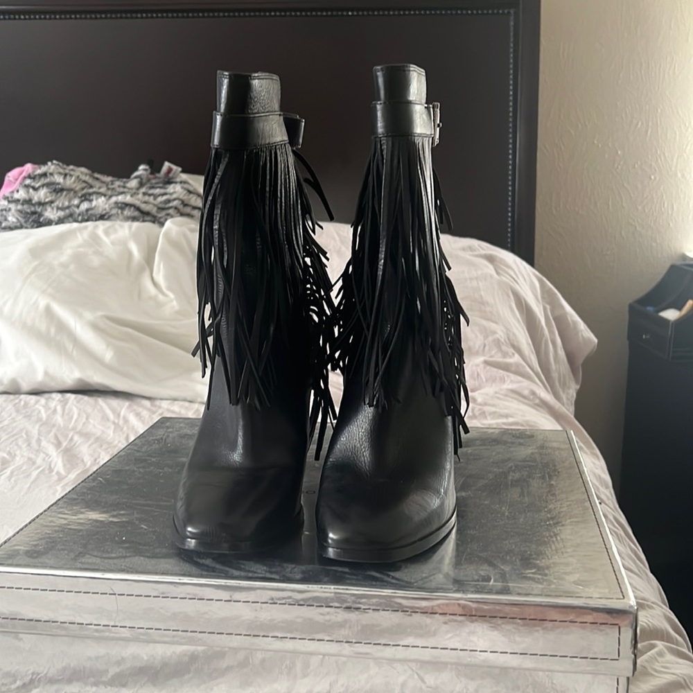 Black Heeled Women Boots